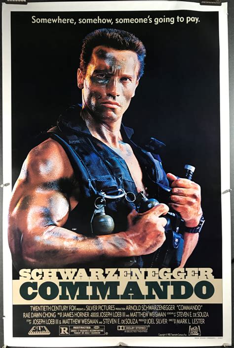 arnold schwarzenegger action movie posters